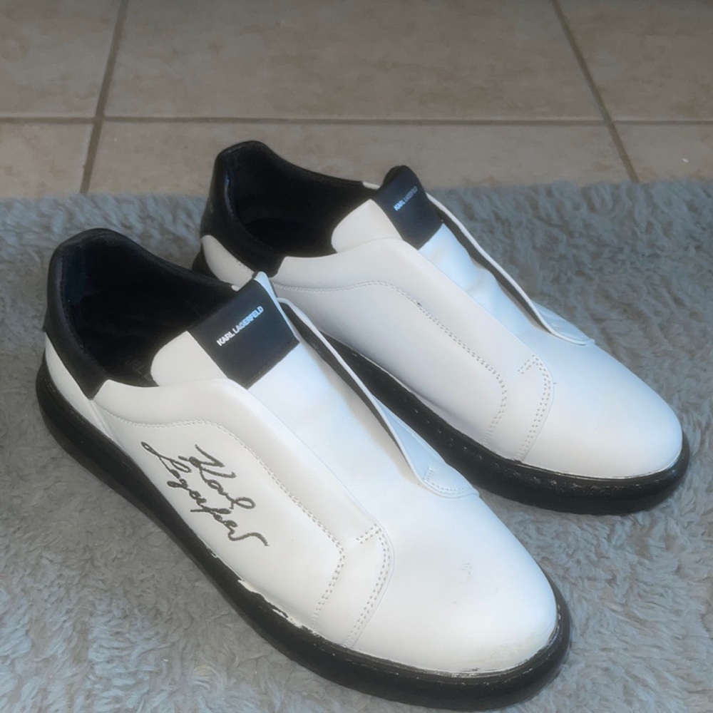 Karl lagerfeld men’s designer shoes good condition, but not new
